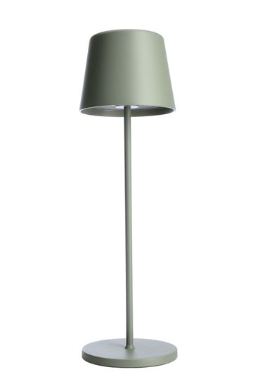 Canis genopladelig bordlampe Grå Grøn
